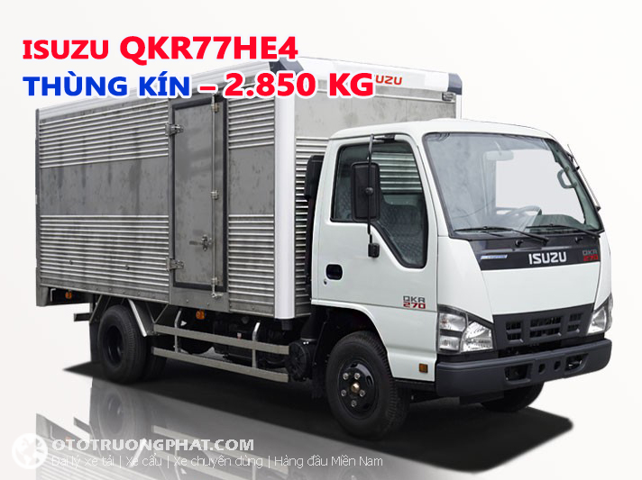 Isuzu QKR77HE4 thùng ướp đông composite  Isuzu Lộc Phát